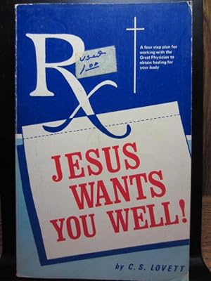 Seller image for JESUS WANTS YOU WELL for sale by The Book Abyss