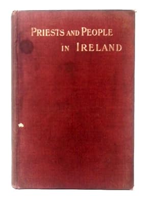 Bild des Verkufers fr Priests and People in Ireland zum Verkauf von World of Rare Books