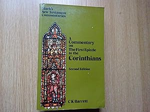 Seller image for A Commentary on The First Epistle to the Corinthians for sale by J R Wright