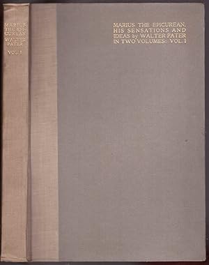 Immagine del venditore per Marius The Epicurean, His Sensations And Ideas by Walter Pater in Two Volumes venduto da HAUNTED BOOKSHOP P.B.F.A.