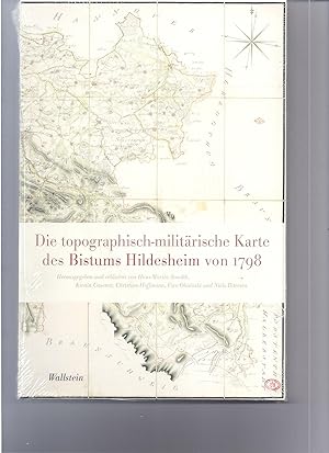 Immagine del venditore per Die topographisch-militrische Karte des Bistums Hildesheim von 1798. Faksimile der Karte und CD sowie Beiheft im Schuber venduto da Antiquariat Bcherlwe