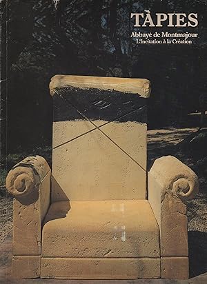 Bild des Verkufers fr Tpies: sculptures et reliefs muraux ; Abbaye de Montmajour Arles, l'incitation  la cration, 6. juillet - 13 octobre 1986. (Enth. auerdem: Le lgume, la relique et la sculpture / Jean Frmon). zum Verkauf von Brbel Hoffmann