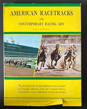 Seller image for American Racetracks and Contemporary Racing Art for sale by Robin Bledsoe, Bookseller (ABAA)