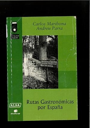 Seller image for RUTAS GASTRONOMICAS POR ESPAA. for sale by Papel y Letras