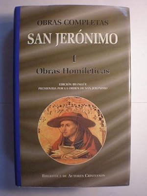 Imagen del vendedor de Obras completas San Jernimo I. Obras Homilticas: Comentarios a los Salmos. Comentario a San Marcos. Tratados varios. Edicin bilinge a la venta por Librera Antonio Azorn