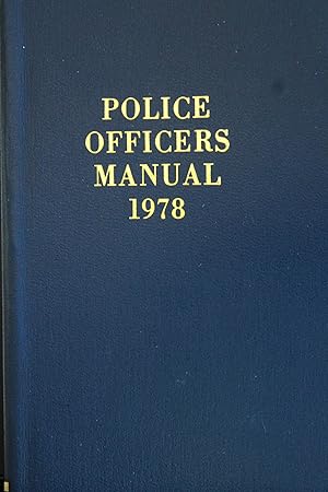 Seller image for The Police Officers Manual for sale by Mad Hatter Bookstore