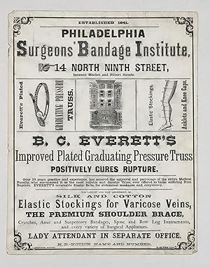 Established 1841. Philadelphia Surgeon's Bandage Institute.