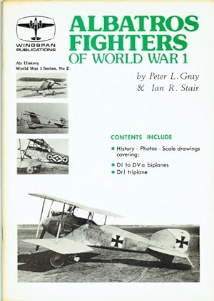 Image du vendeur pour ALBATROS FIGHTERS OF WORLD WAR 1 mis en vente par Paul Meekins Military & History Books