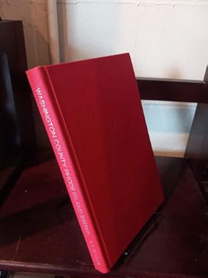 Seller image for Washington County, Rhode Island births, 1770 to 1850: Comprising the towns of North Kingstown, South Kingstown, Exeter, Westerly, Charlestown, Richmond, Hopkinton Rhode Island] for sale by Stone Soup Books Inc