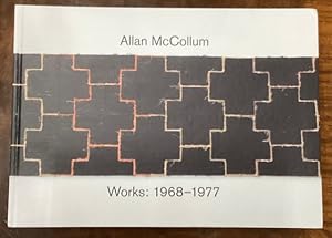 Seller image for Allan McCollum, Works 1968-1977 for sale by Big Reuse