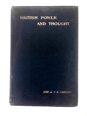 Seller image for British Power And Thought for sale by World of Rare Books