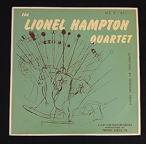 Lionel Hampton Quartet. Vinyl-LP LP Very Good (VG++) / Cover Very Good (VG) - rare Cover Design