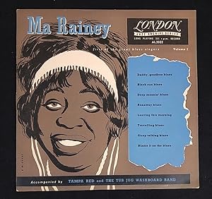Ma Rainey ? First Of The Great Blues Singers Volume 1. Vinyl-LP 10" Very Good (VG)
