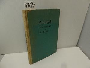 Seller image for Werkbuch fr Mdchen zugleich auch fr Mtter, Kindergrtnerinnen und Lehrerinnen. 12. erweiterte Auflage (129.-135. Tausend). for sale by Schuebula