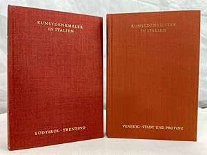 Kunstdenkmäler in Italien. 2 Bände. Ein Bildhandbuch. 1.BAND: Südtirol, Trentino; 2.BAND: Venedig...