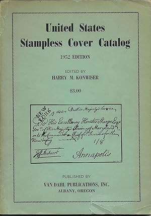 United States Stampless Cover Catalog, 1952 Edition