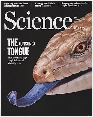 Science Magazine: The (Unsung) Tongue (26 May 2023, Vol 380, No. 6647)
