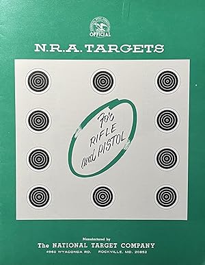 N.R.A. Targets for Rifle and Pistol