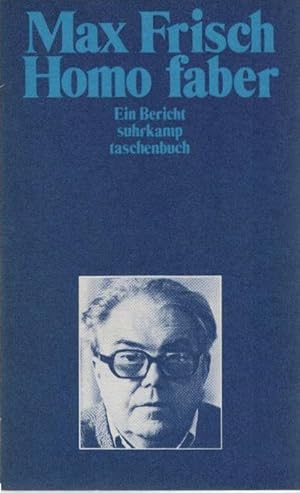 Bild des Verkufers fr Homo faber : ein Bericht. Suhrkamp Taschenbuch ; 354 zum Verkauf von Schrmann und Kiewning GbR