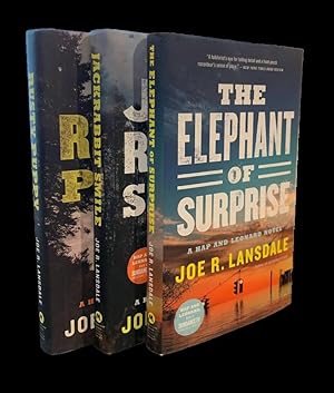 Rusty Puppy, Jackrabbit Smile, The Elephant of Surprise, Hap & Leonard x 3