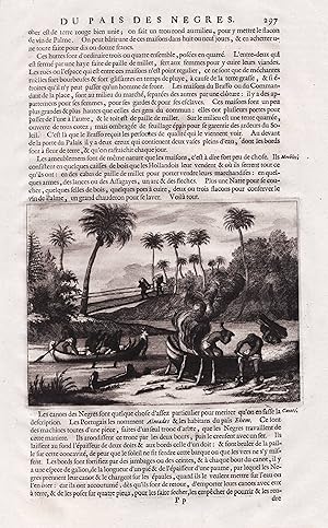 Immagine del venditore per (Canoe construction in Africa) - Kanu / Africa Afrika Afrique (297) venduto da Antiquariat Steffen Vlkel GmbH