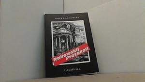 Image du vendeur pour Rakowskij-Protokoll ber die Vernehmung des Sowjetbotschafters Rakowskij durch den Beamten der GPU Kuzmin am 26. Januar 1938 in Moskau. mis en vente par Antiquariat Uwe Berg