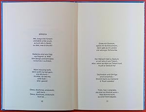 Bild des Verkufers fr Komm, los a klei - Gedichte in Vorarlberger Mundart (Lustenau). Lebendiges Wort Band 216 zum Verkauf von biblion2
