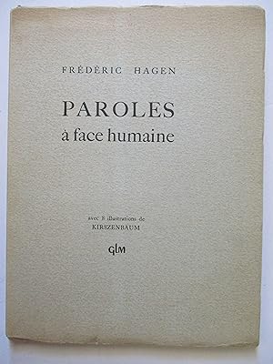 Paroles à face humaine