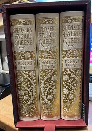 Bild des Verkufers fr Spenser's Faerie Queene: A Poem in Six Books with the Fragment Mutabilitie. [Three Volumes] zum Verkauf von Foster Books - Stephen Foster - ABA, ILAB, & PBFA