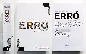 Errò. A Lifescape Autografato Signed. A cura di Adalsteinn Ingolfsson 2015