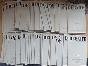 Düsseldorfer Debatte. Zeitschrift für Politik, Kunst, Wissenschaft. Vollständiges Konvolut 1984-1...