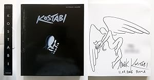 Mark Kostabi di Vittorio Sgarbi Autografato con disegno Edizioni Cudemo 2005