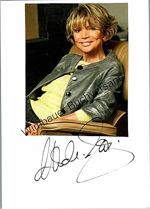 Bild des Verkufers fr Original Autogramm Uschi Glas /// Autogramm Autograph signiert signed signee zum Verkauf von Antiquariat im Kaiserviertel | Wimbauer Buchversand