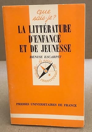 La littérature d'enfance et de jeunesse