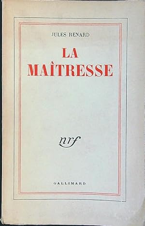 Seller image for La maitresse for sale by Librodifaccia