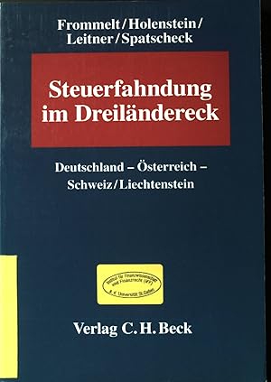 Seller image for Steuerfahndung im Dreilndereck : Deutschland - sterreich - Schweiz. Beck-Script ; Bd. 8; Beck-Akademie-Seminare. for sale by books4less (Versandantiquariat Petra Gros GmbH & Co. KG)