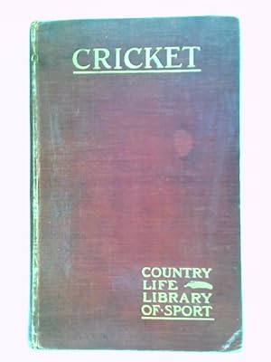 Imagen del vendedor de Cricket a la venta por World of Rare Books