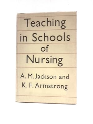 Seller image for Teaching In Schools Of Nursing for sale by World of Rare Books