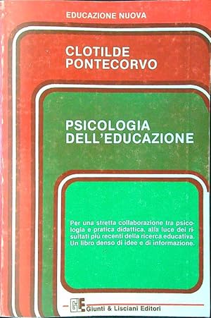Bild des Verkufers fr Psicologia dell'educazione zum Verkauf von Librodifaccia