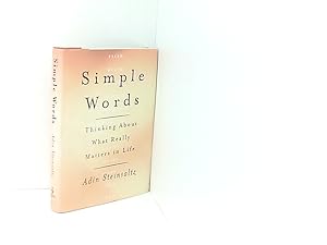 Seller image for Simple Words: Thinking About What Really Matters In Life for sale by Book Broker