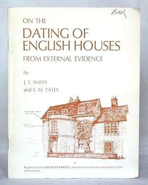 Seller image for On The Dating Of English Houses From External Evidence - Volume 2, No.5 for sale by James Hulme Books