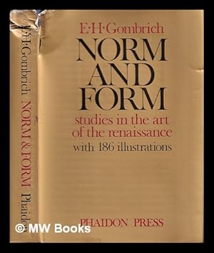 Immagine del venditore per Norm and form / by E.H. Gombrich venduto da MW Books