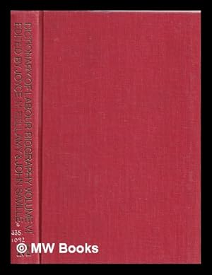 Immagine del venditore per Dictionary of labour biography : volume VI / edited by Joyce M. Bellamy and John Saville venduto da MW Books