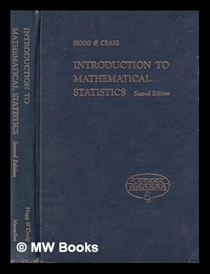 Bild des Verkufers fr Introduction to mathematical statistics / Robert V. Hogg and Allen T. Craig (The University of Iowa) zum Verkauf von MW Books