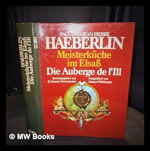 Immagine del venditore per Meisterkche im Elsass, die Auberge de l'Ill venduto da MW Books