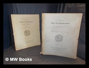 Bild des Verkufers fr A Calendar of Wills and Administrations Registered in The Consistory Court of the Bishop of Worcester 1451-1642 Part 1 and Volume II part II zum Verkauf von MW Books