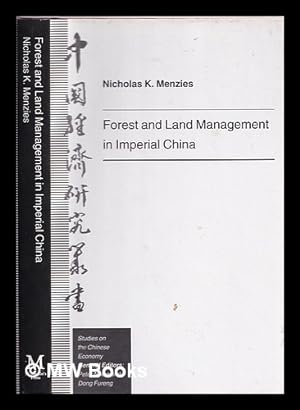 Immagine del venditore per Forest and land management in imperial China / Nicholas K. Menzies venduto da MW Books