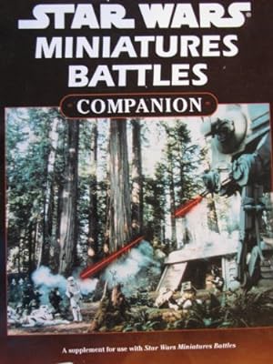 Immagine del venditore per Miniatures Battles Companion (Star Wars RPG) venduto da Reliant Bookstore