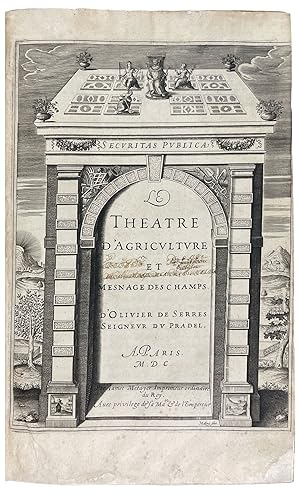 Image du vendeur pour Theatre d'Agriculture et Mesnage des Champs mis en vente par Donald A. Heald Rare Books (ABAA)