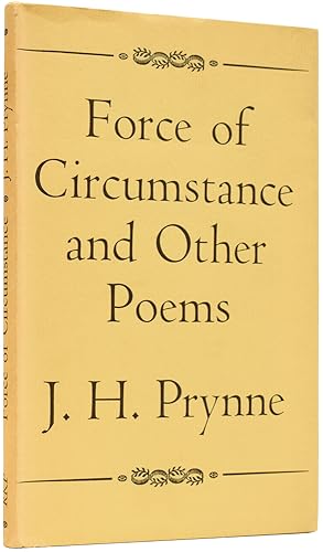 Seller image for Force of Circumstance and Other Poems for sale by Adrian Harrington Ltd, PBFA, ABA, ILAB